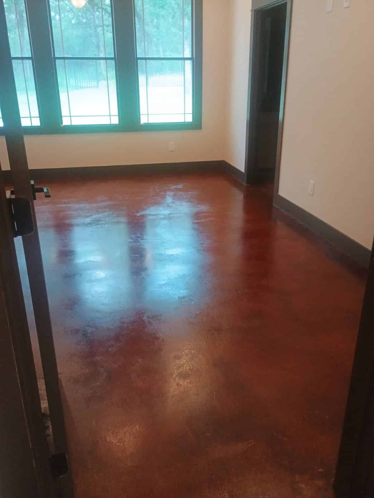 Floor Staining image