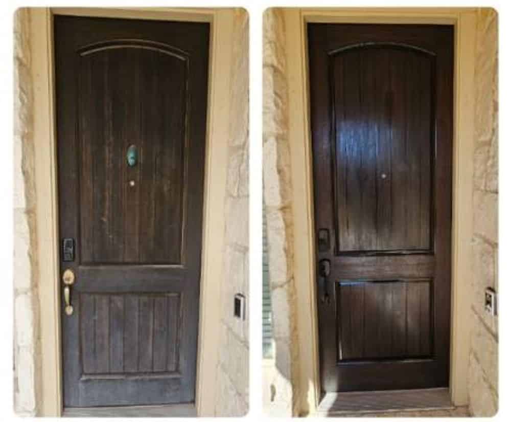 Door Staining image