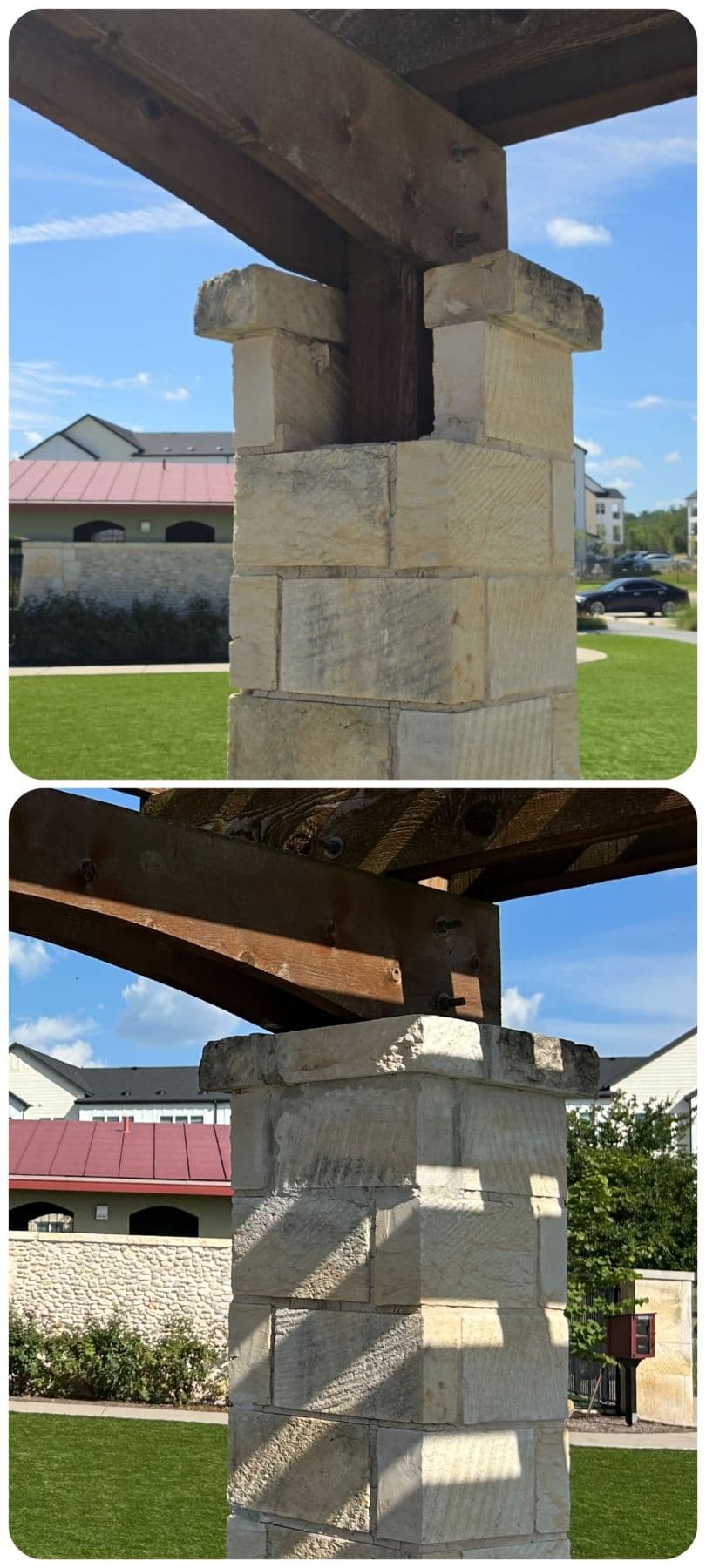 Project Stone Masonry Repair Done Right in Del Valle image