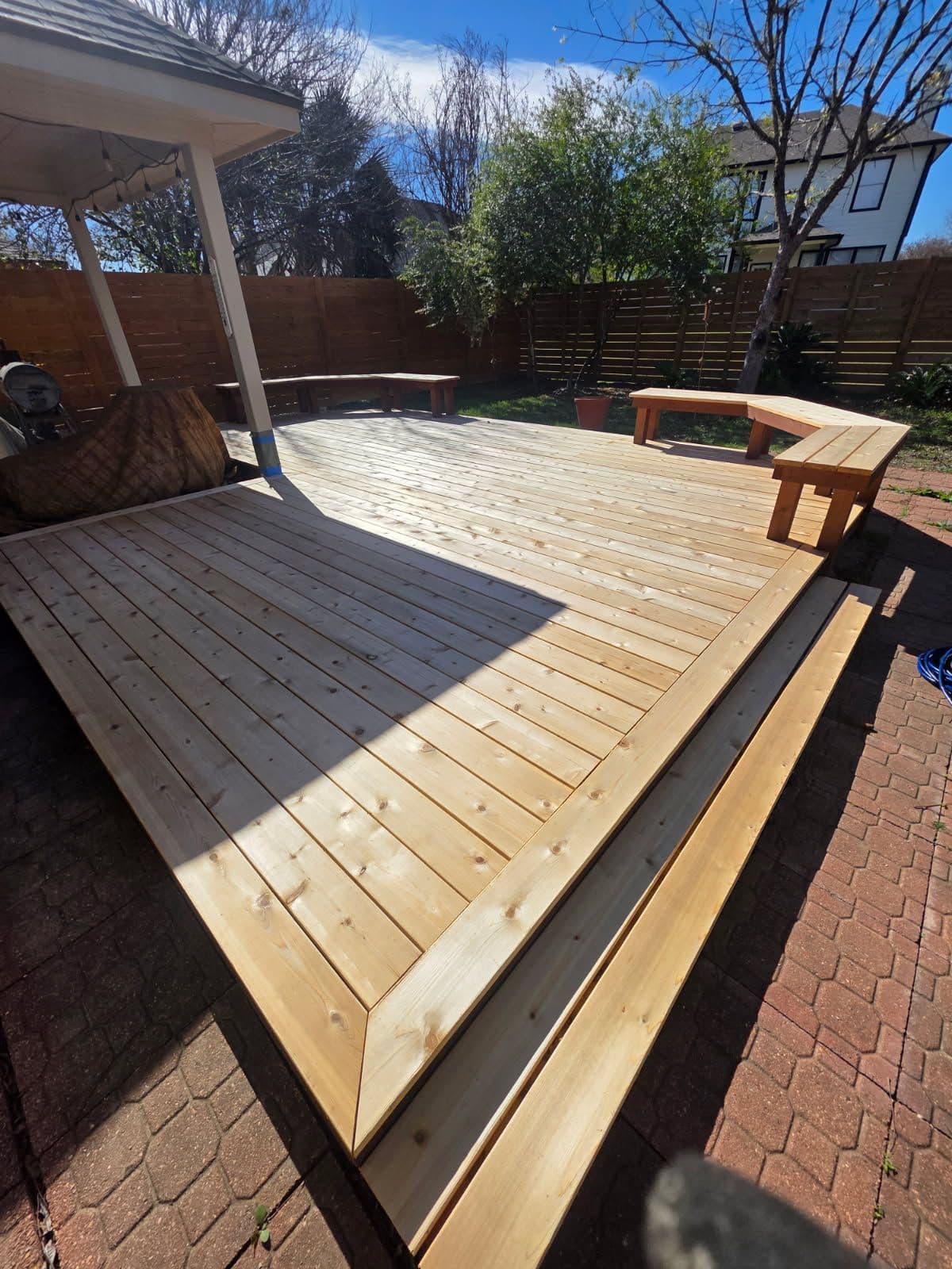 Deck Staining with Cedar Tone Finish image