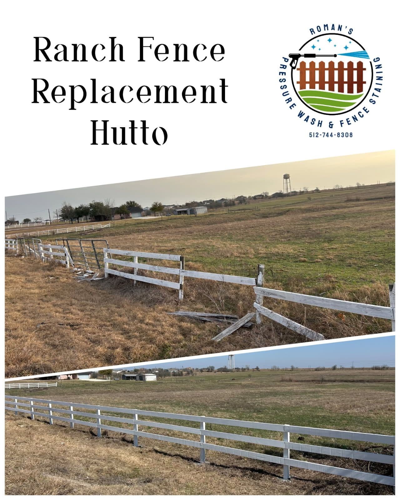 Fence Replacement in Hutto image