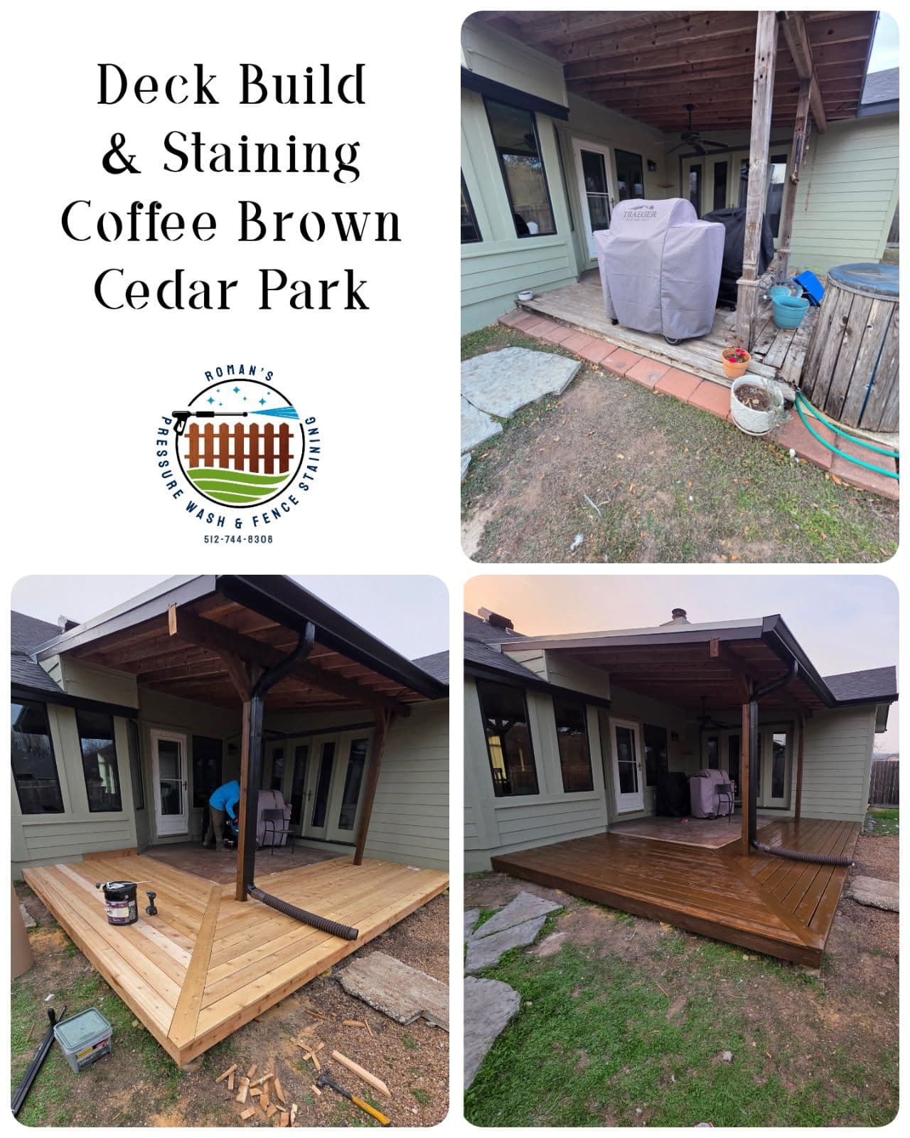 Project Deck Build and Staining in Cedar Park image