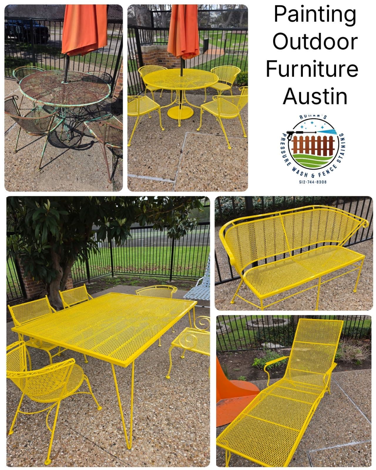 Project Outdoor Furniture Makeover in Austin image