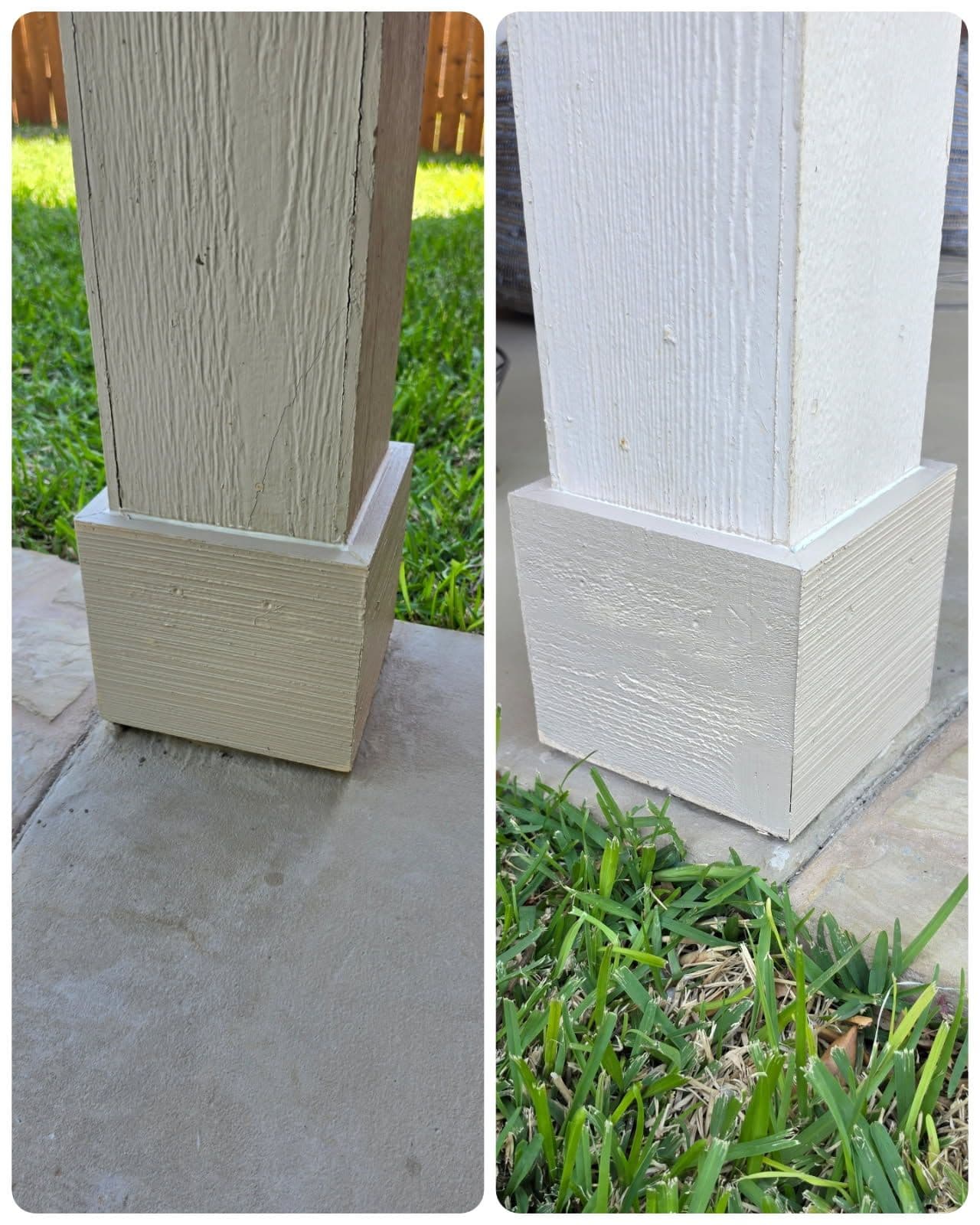 Gallery photos for Fence Makeover with Sable Brown Stain: Image #1