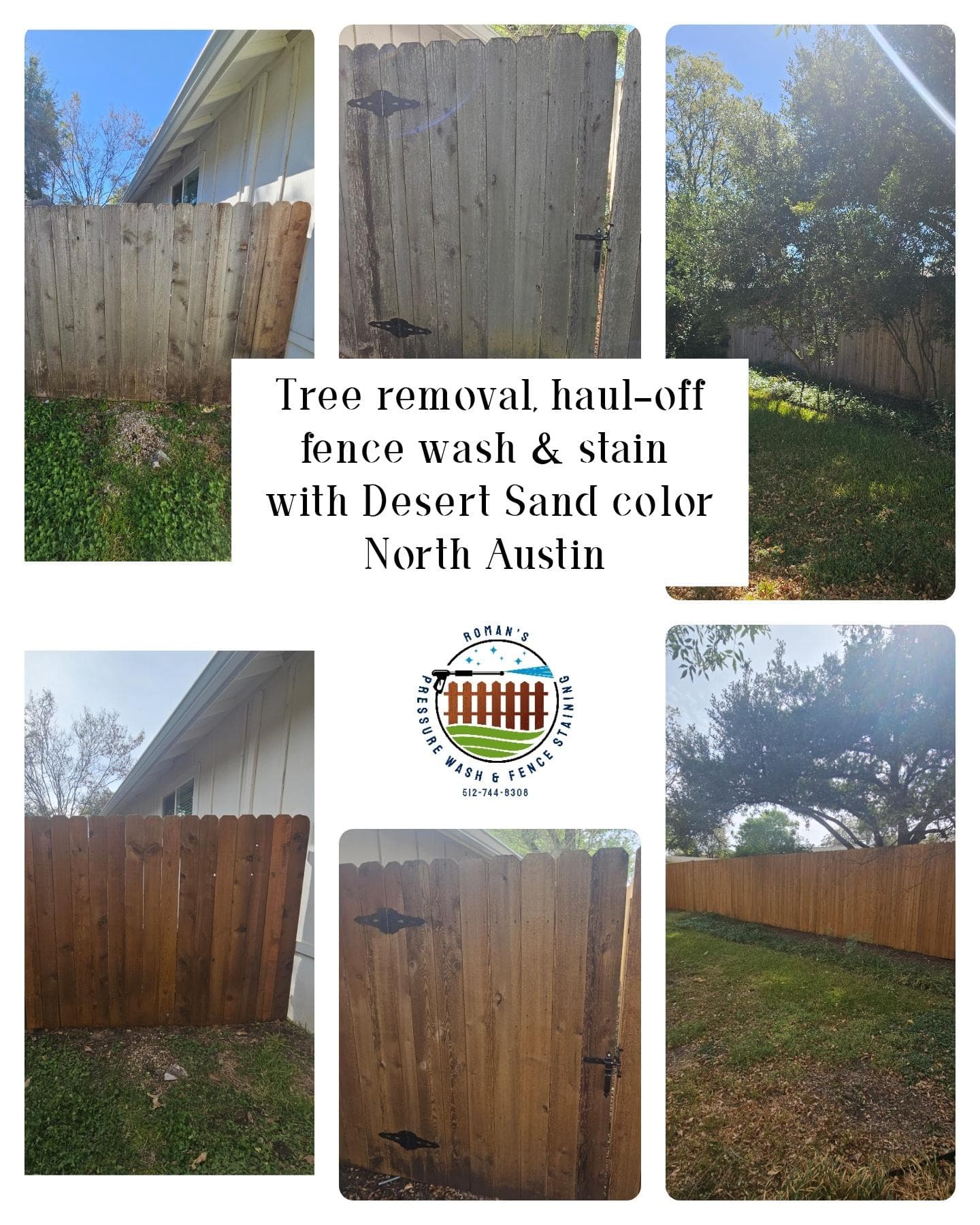 Backyard Fence Transformation