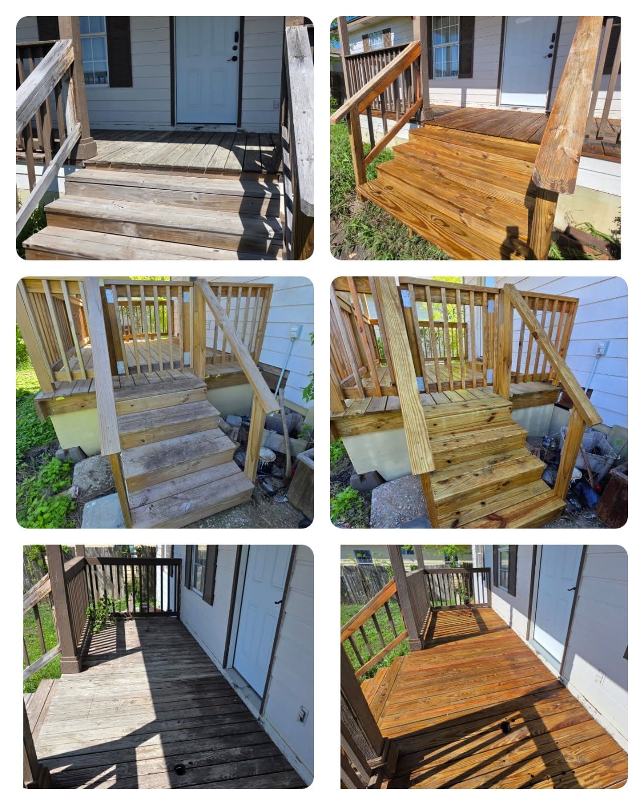Porch and Deck Cleaning and Staining