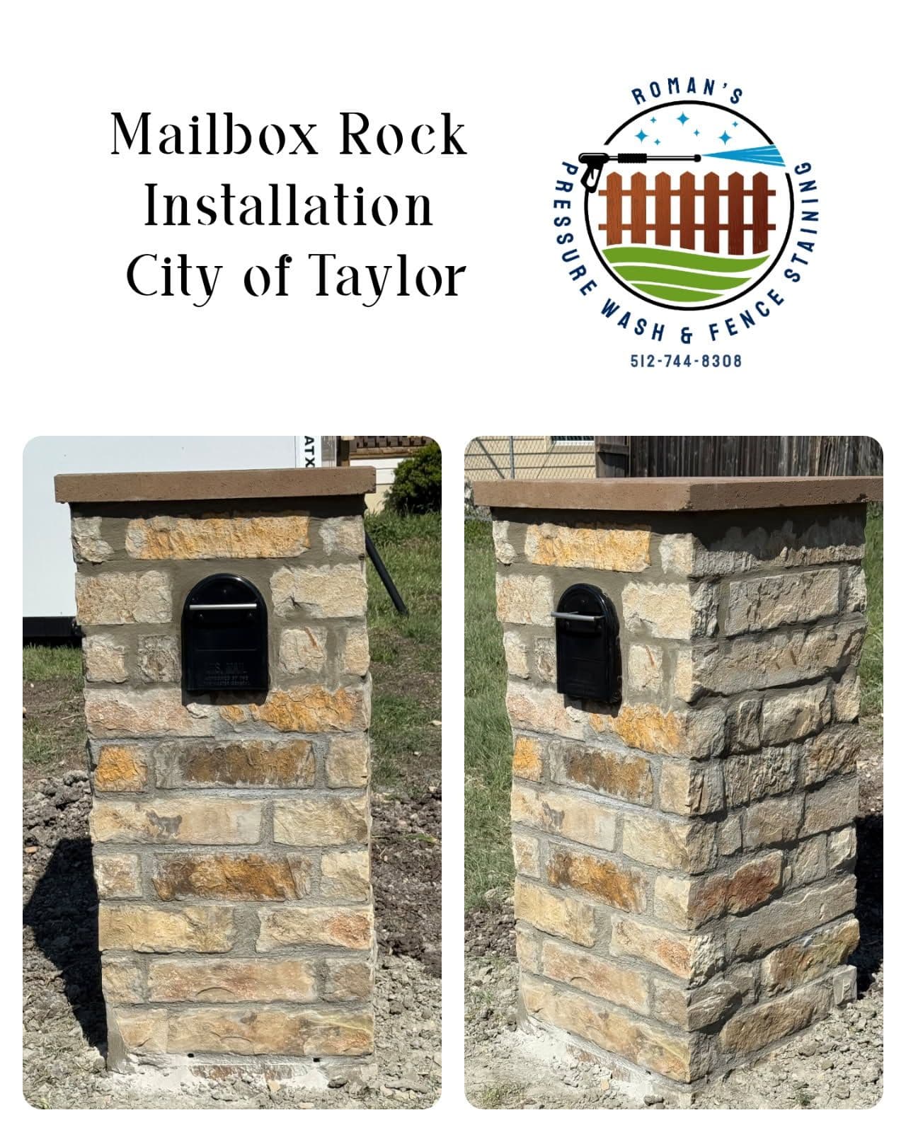 Project Mailbox Rock Installation image