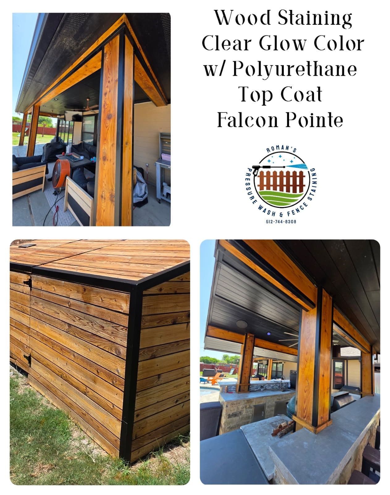 Project Transformative Wood Staining at Falcon Pointe image