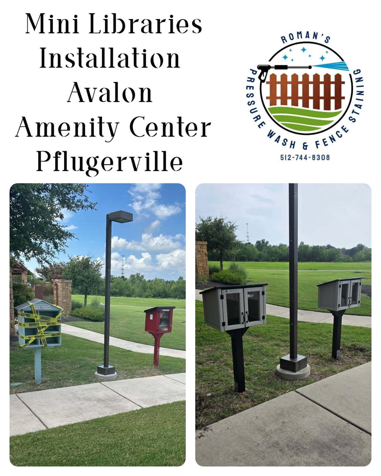Mini Libraries Installation at Avalon Center image