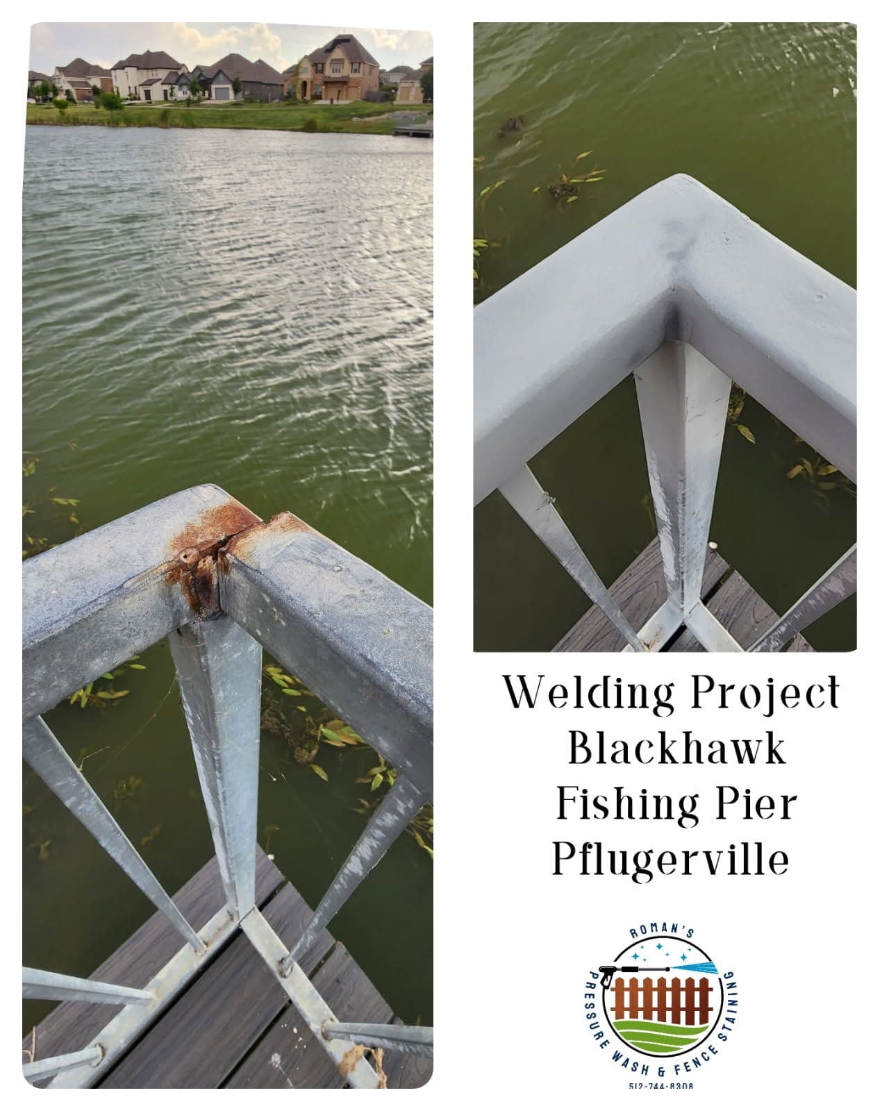 Project Fishing Pier Safety Enhanced in Blackhawk image