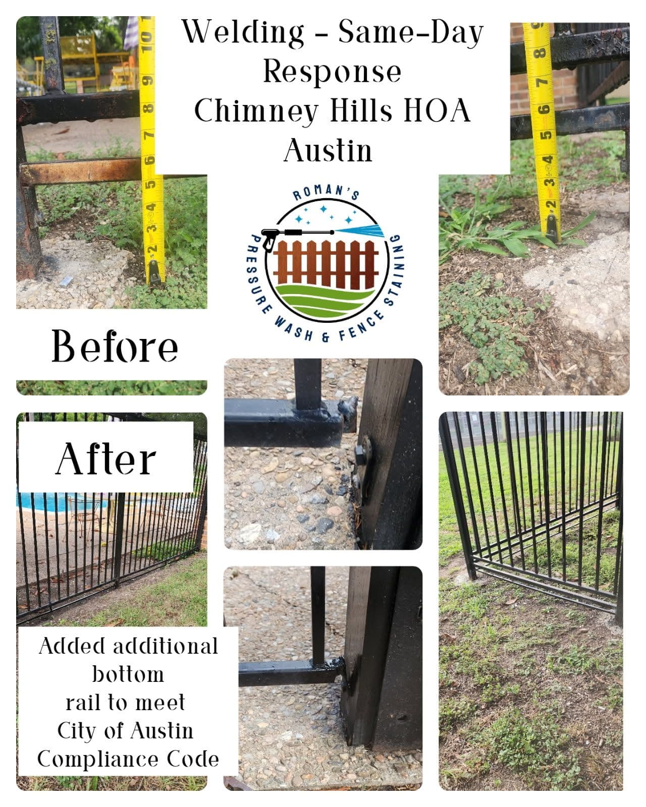 Rapid Fence Repair Achieves Austin Compliance image