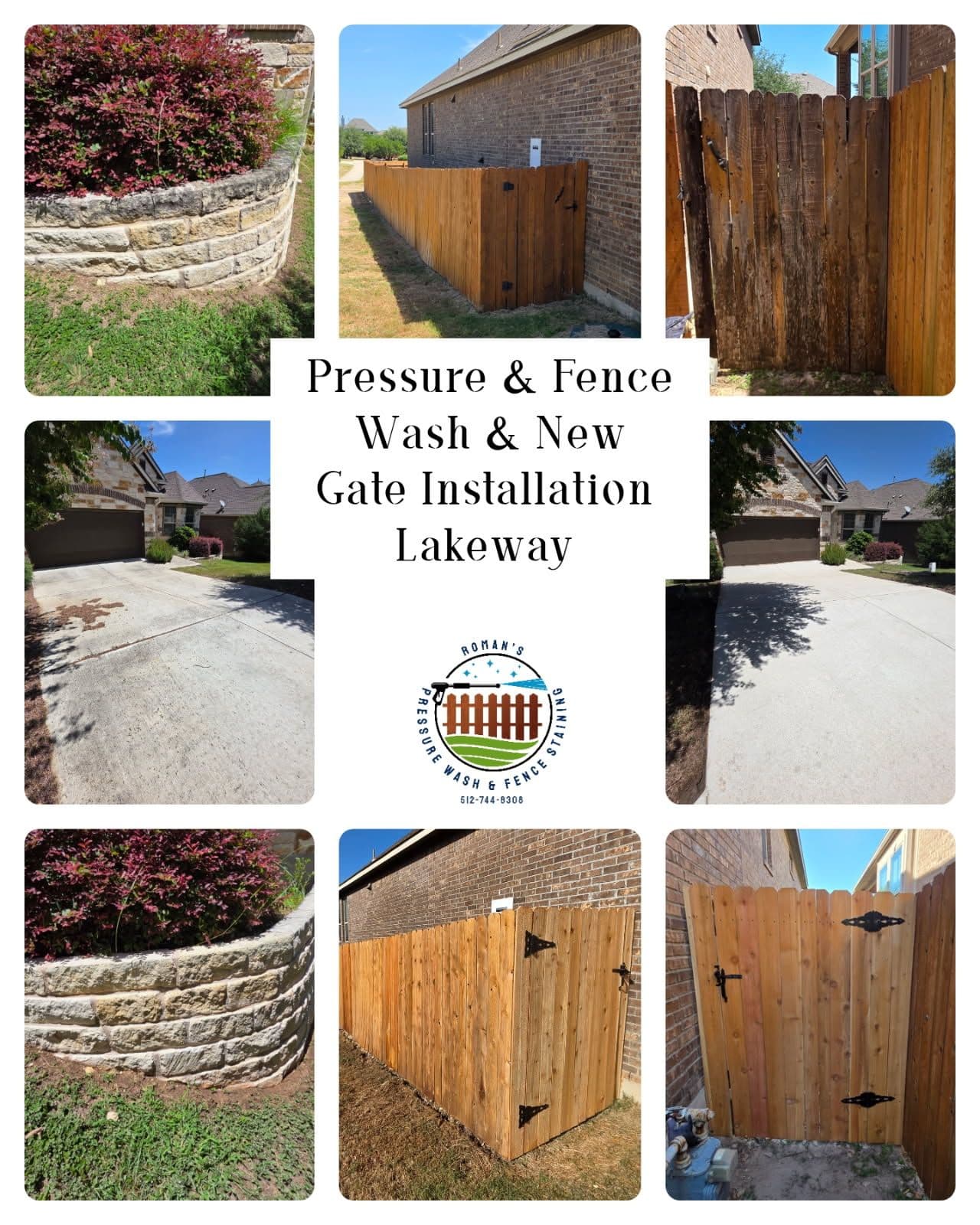 Expert Pressure Wash and Fence Upgrades in Lakeway