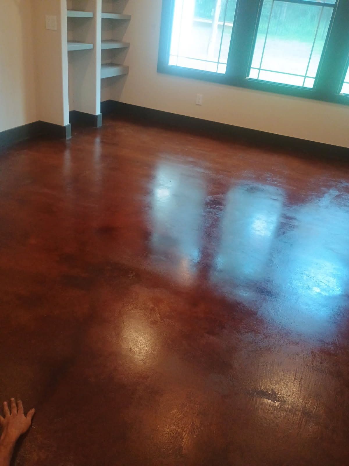Gallery photos for Smithville Floor Staining Transformation: Image #2