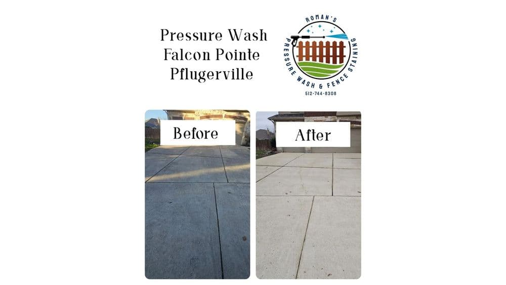 Project Concrete Pressure Washing in Falcon Pointe image