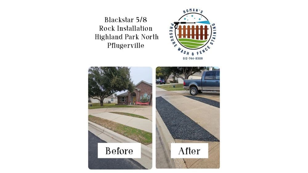 Project Blackstar Rock Installation in Pflugerville image