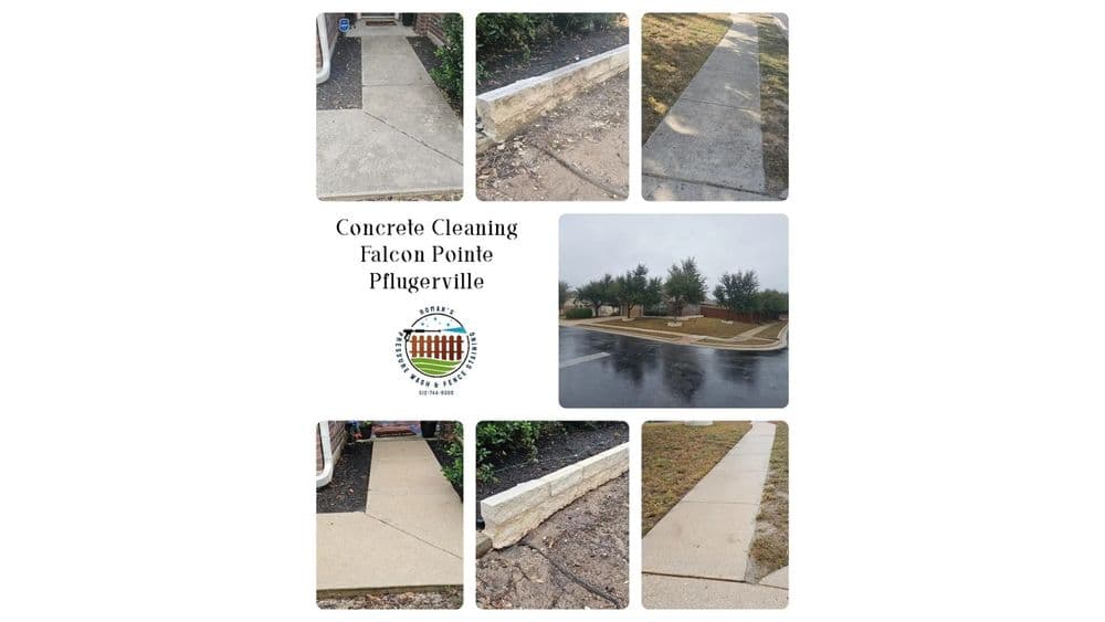 Project Concrete Cleaning in Falcon Pointe, Pflugerville image