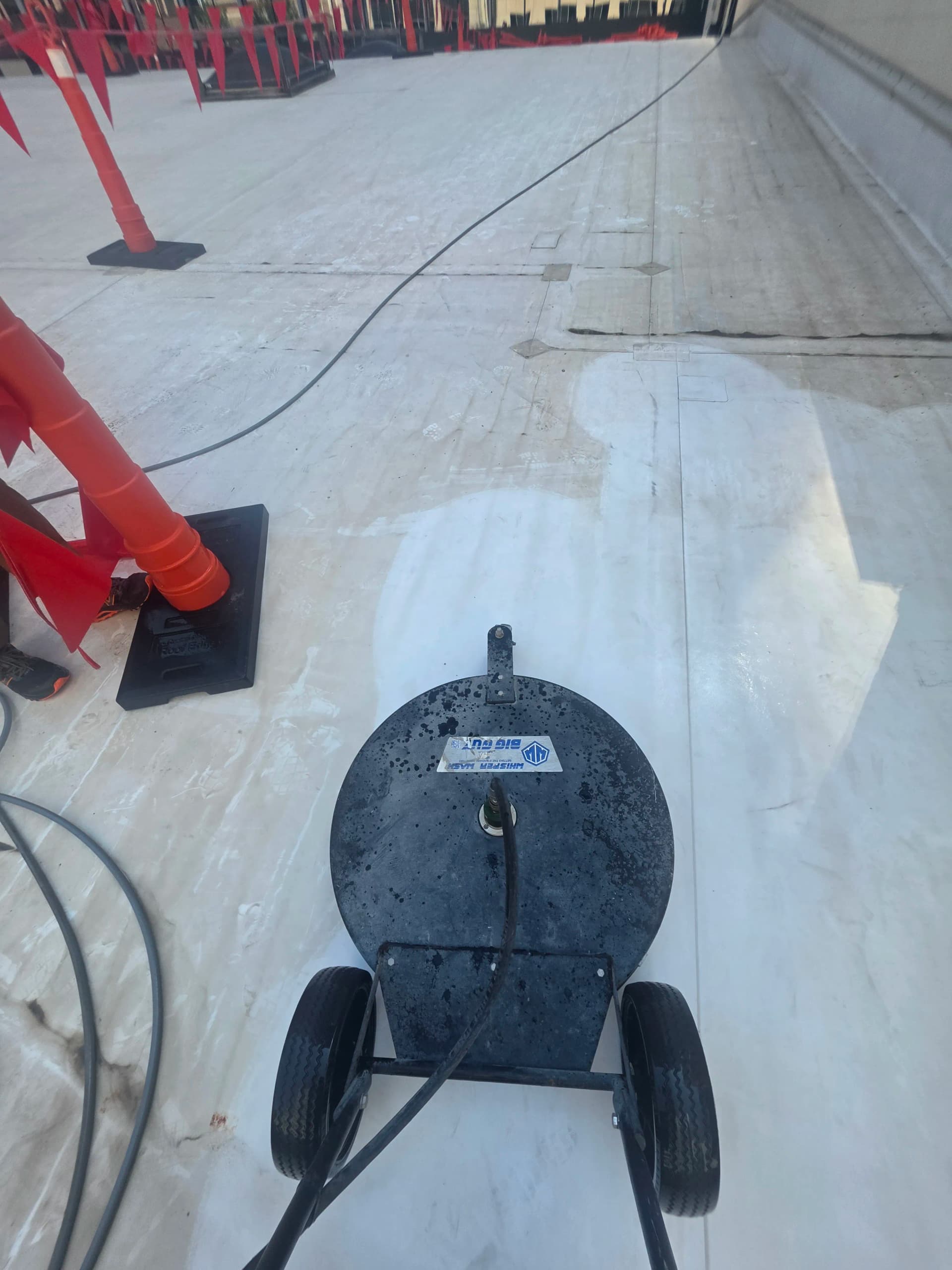 Gallery photos for Commercial Roof Cleaning Prep for TPO in Downtown Austin: Image #5