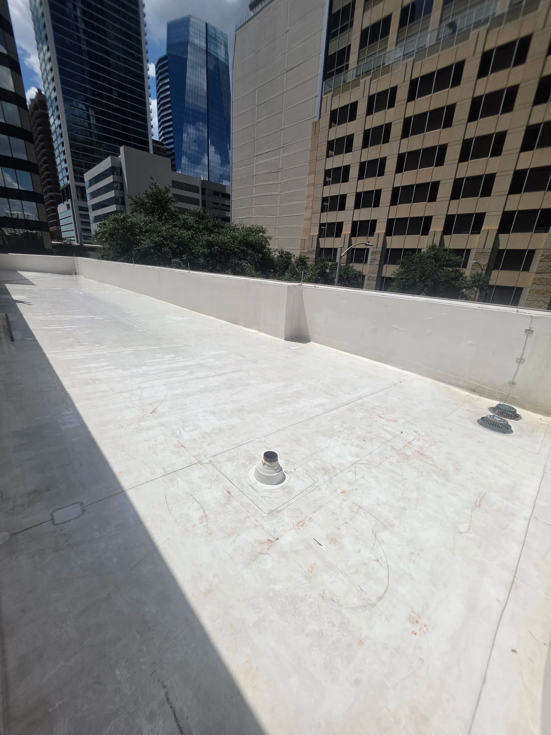 Gallery photos for Commercial Roof Cleaning Prep for TPO in Downtown Austin: Image #4