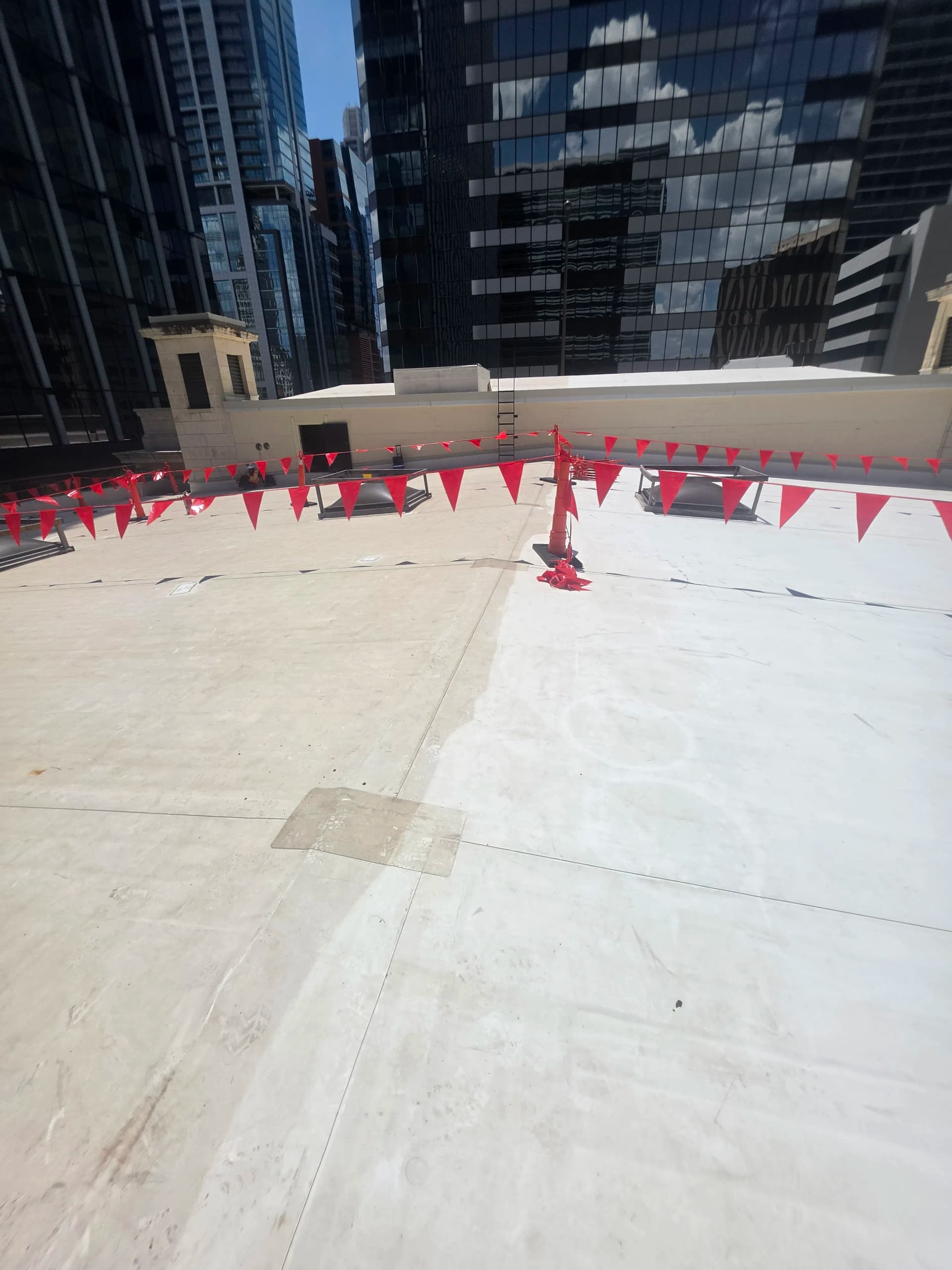 Gallery photos for Commercial Roof Cleaning Prep for TPO in Downtown Austin: Image #3