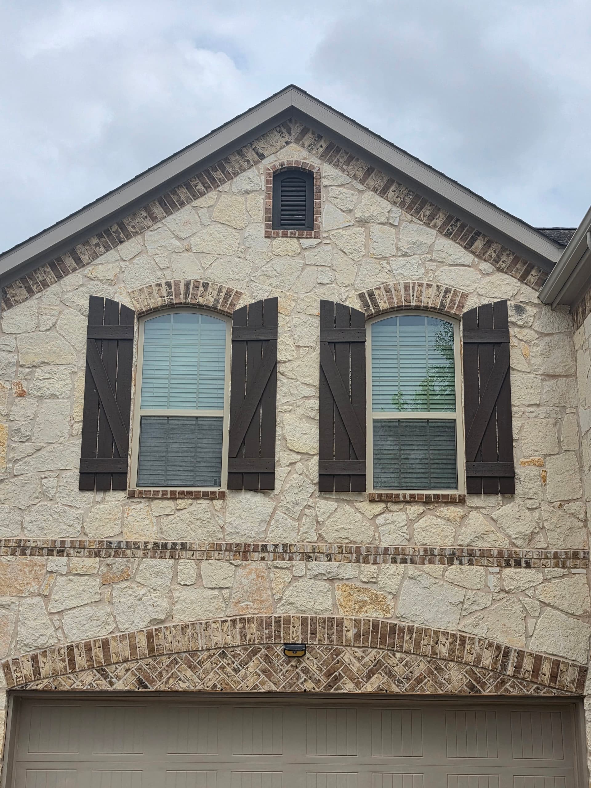 Gallery photos for Faded Shutters Get a Fresh Havana Coffee Finish: Image #1